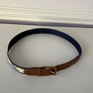 Preppy Plaid Belt Men’s Size 36